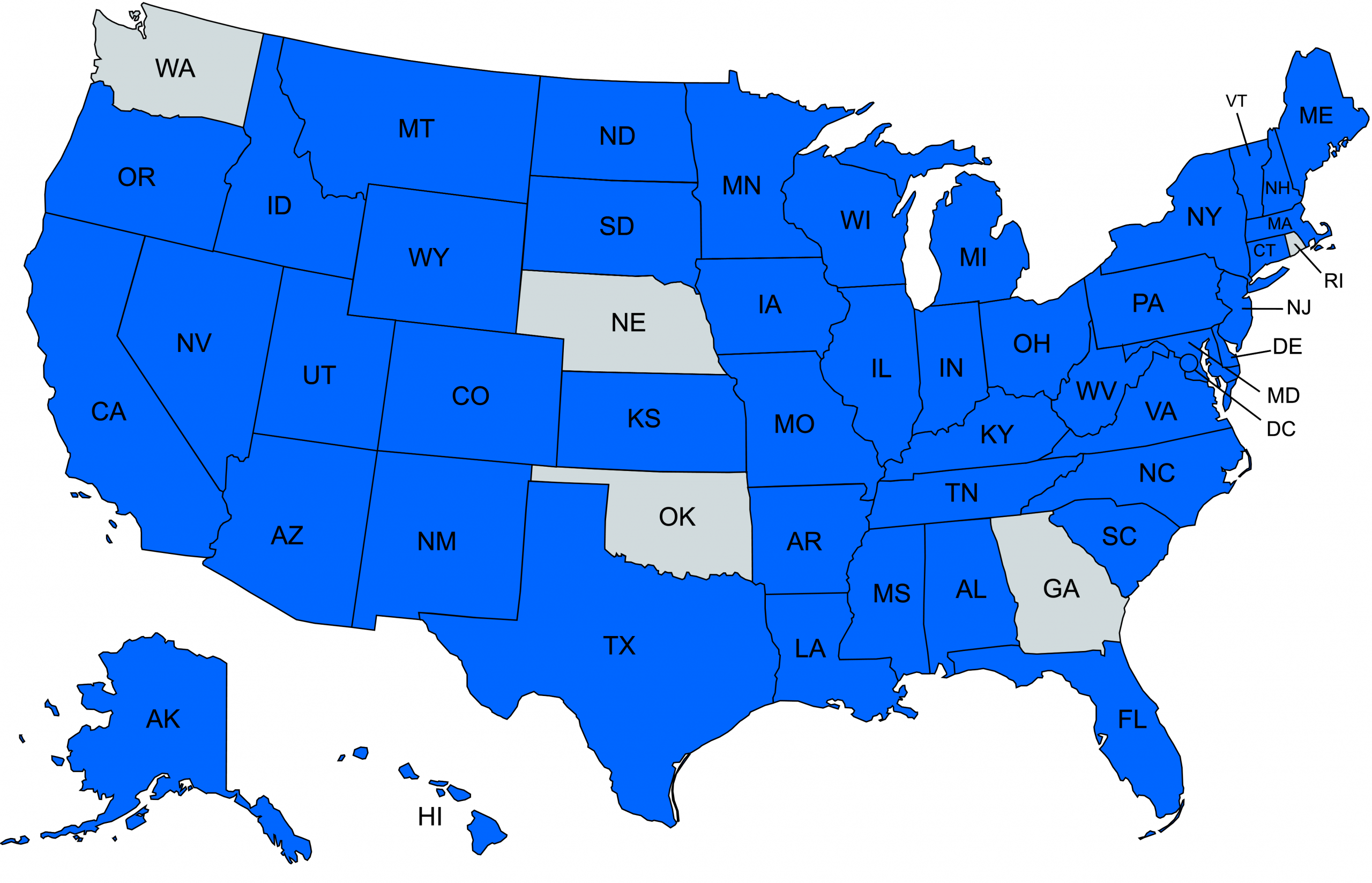 Acceptance for Court and Probation (state rules vary)
